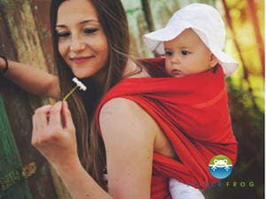 Chusta tkana do noszenia